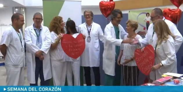 Rueda de prensa del doctor Gómez Doblas por el Día Mundial del Corazón