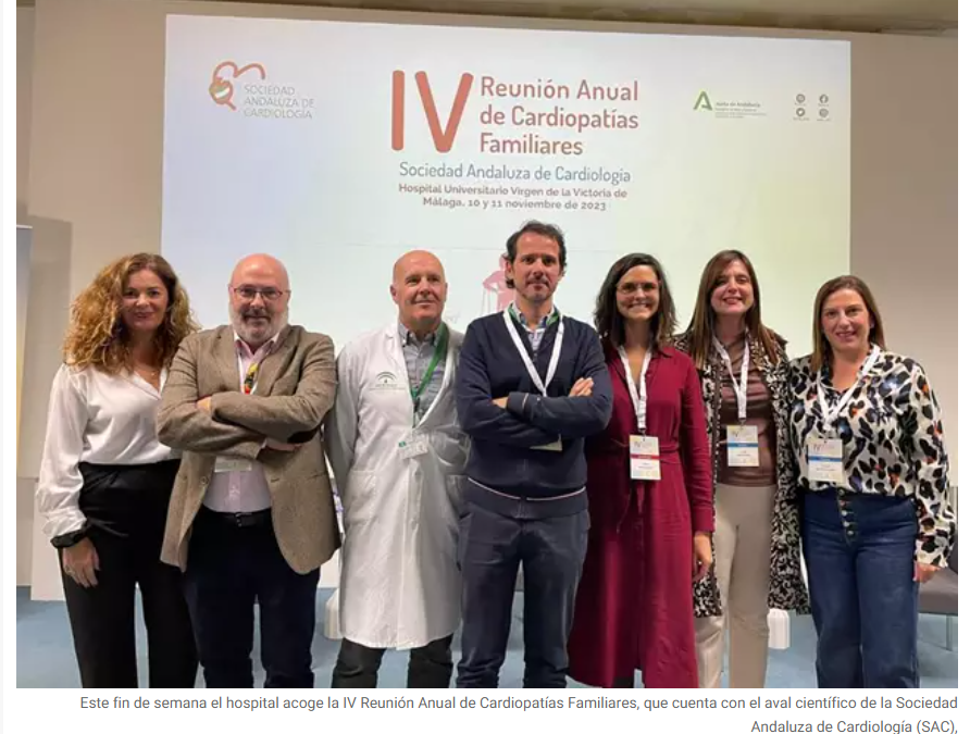 El Hospital Clínico de Málaga realiza estudios genéticos de unas 200 familias por cardiopatías